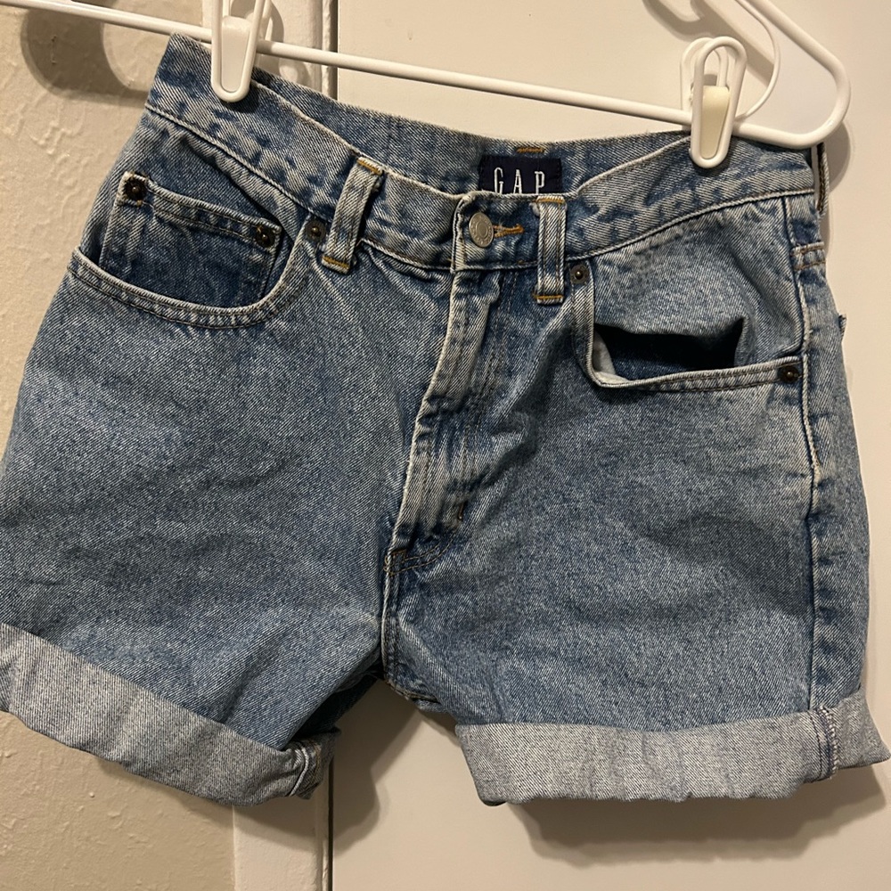 Hand painted Claude Monet GAP shorts!
